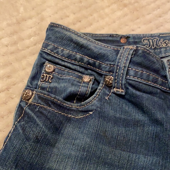 Miss Me Jeans Flap Pocket Boot Size 25 - Picture 3 of 12